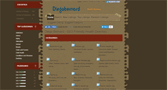 Desktop Screenshot of diegobernard.com