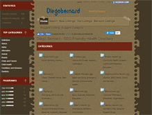 Tablet Screenshot of diegobernard.com